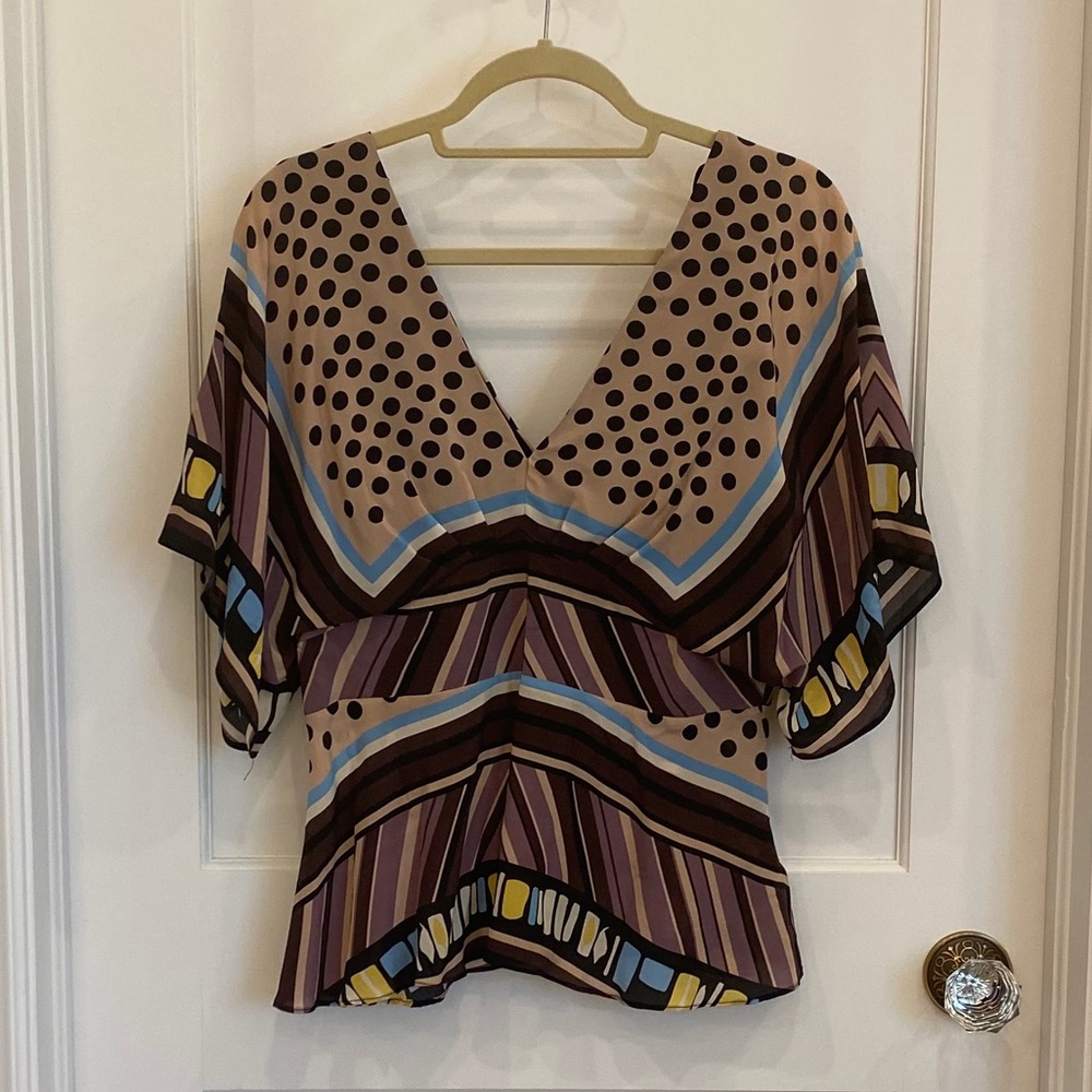 LAST CHANCEAnthropologie silk top